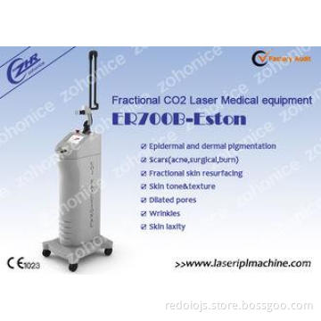 ER700B Fractional CO2 Laser medical laser equipment 30W